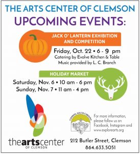 The Arts Center of Clemson - Holiday Market @ The Arts Center of Clemson | Clemson | South Carolina | United States
